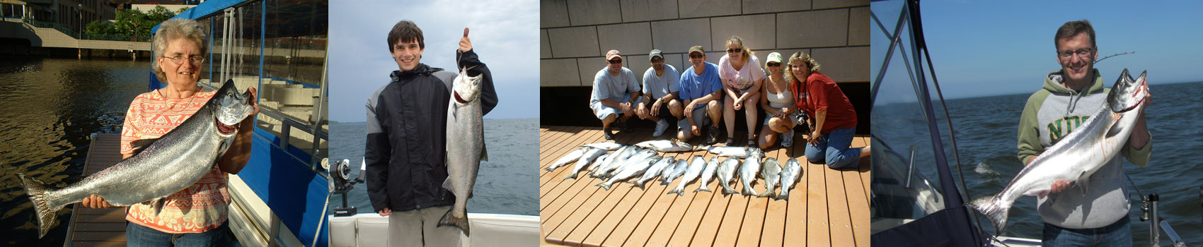 Charter Fishing - Charter fishing in Milwaukee holds more state and world record fish than any other port. Discover the fun of trophy Coho and King Salmon or Lake Brown and Rainbow Trout fishing